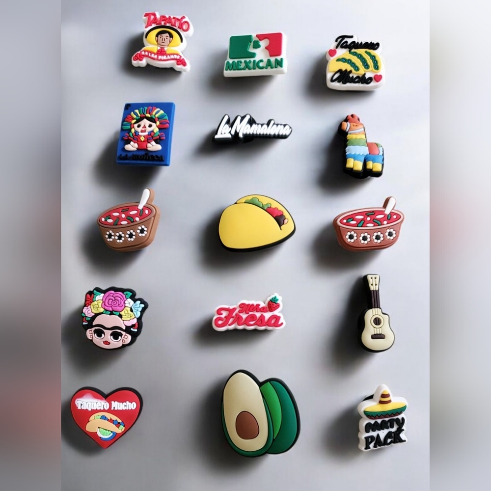 Mexican Croc Charms